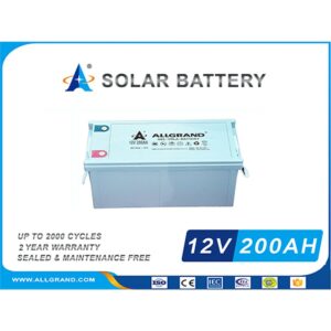 ALLGRAND – 200Ah 12V GEL Deep-cycle Battery